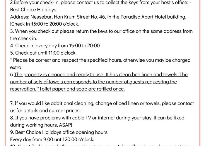 Appartement Avalon D202 Private Sunny